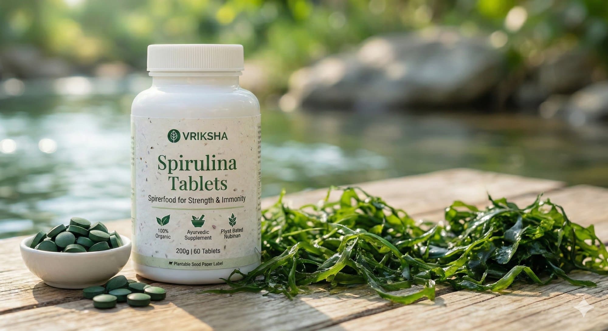 Organic Spirulina Tablets
