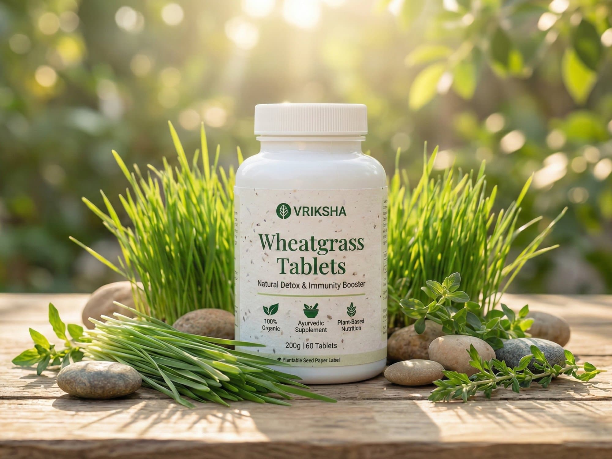 Organic Wheatgrass Tablets
